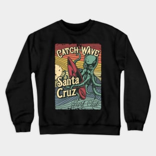 Santa Cruz - Catch the Wave Octopus Crewneck Sweatshirt